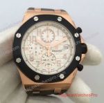 Replica Audemars Piguet Royal Oak Offshore Chronograph Watch Black Bezel 072917